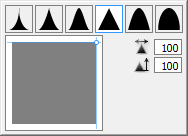 ペイントソフト openCanvas オプションウィンドウ